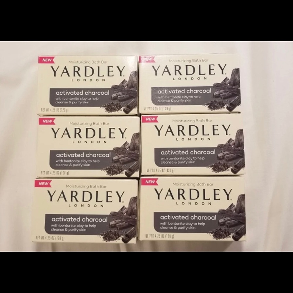 Yardley Activated charcoal bar soap